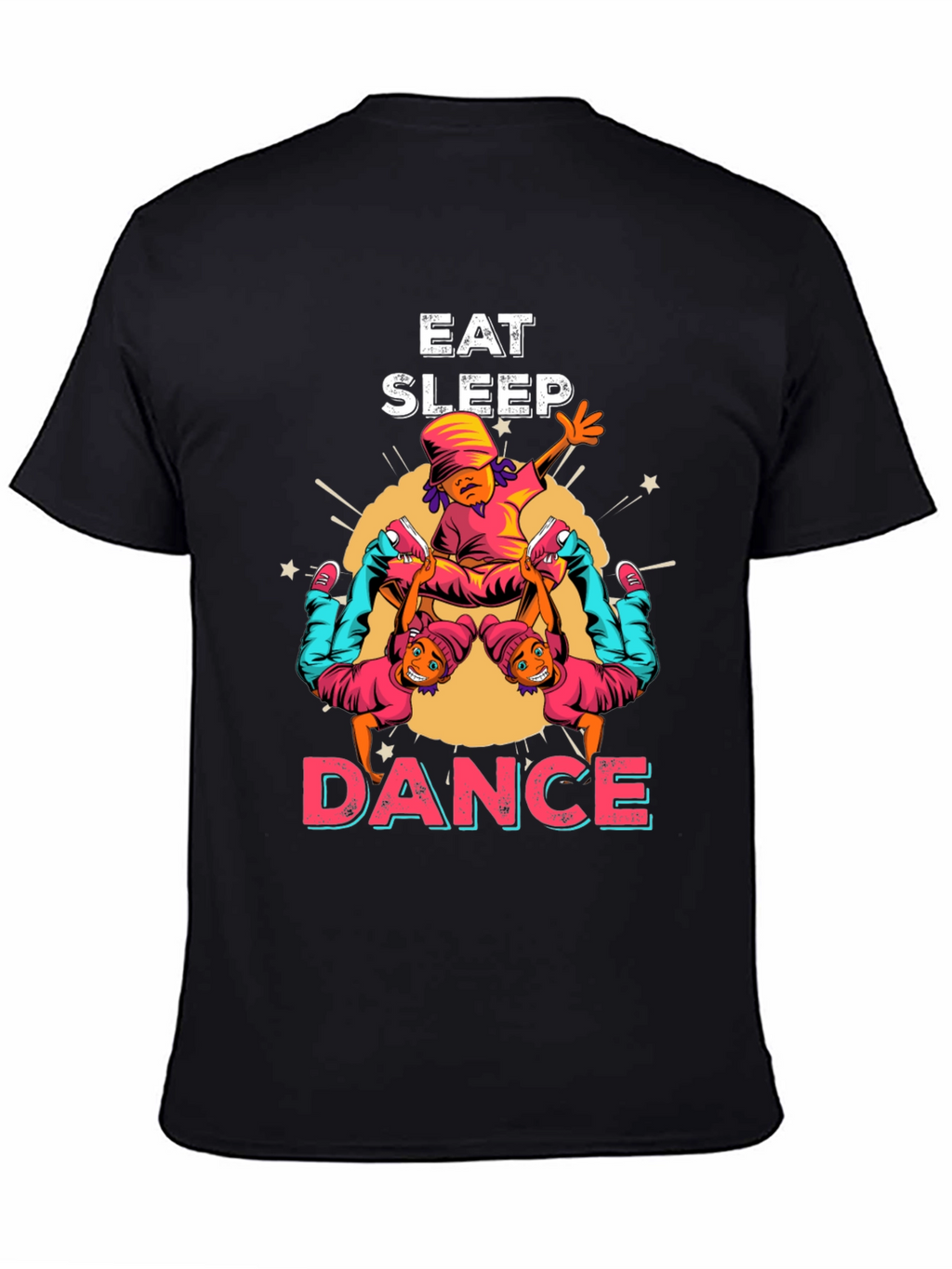 Eat Sleep Dance Graphic T-Shirt - Urban Style