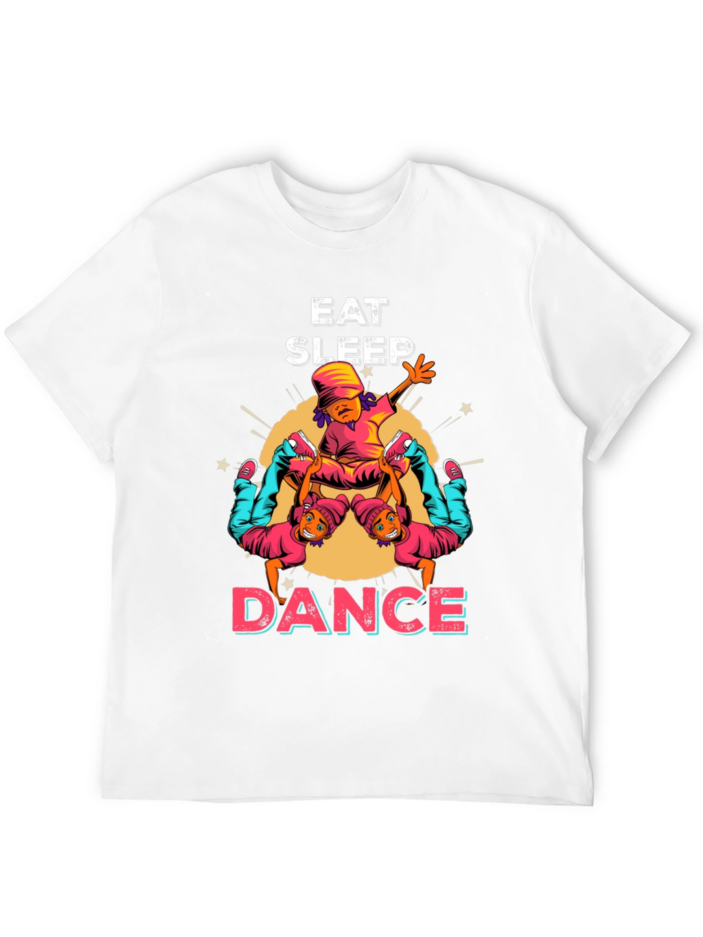 Eat Sleep Dance Graphic T-Shirt - Urban Style