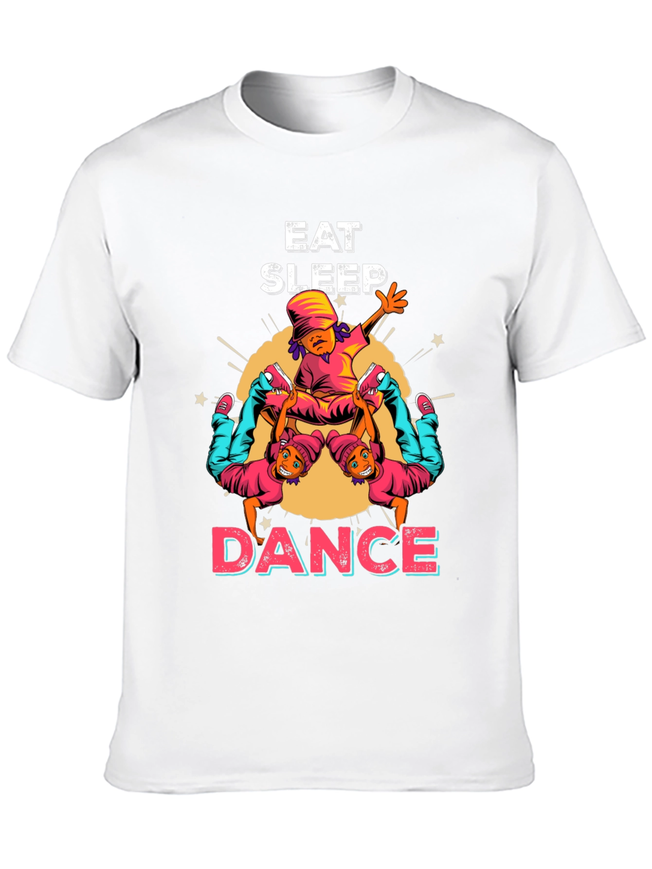 Eat Sleep Dance Graphic T-Shirt - Urban Style