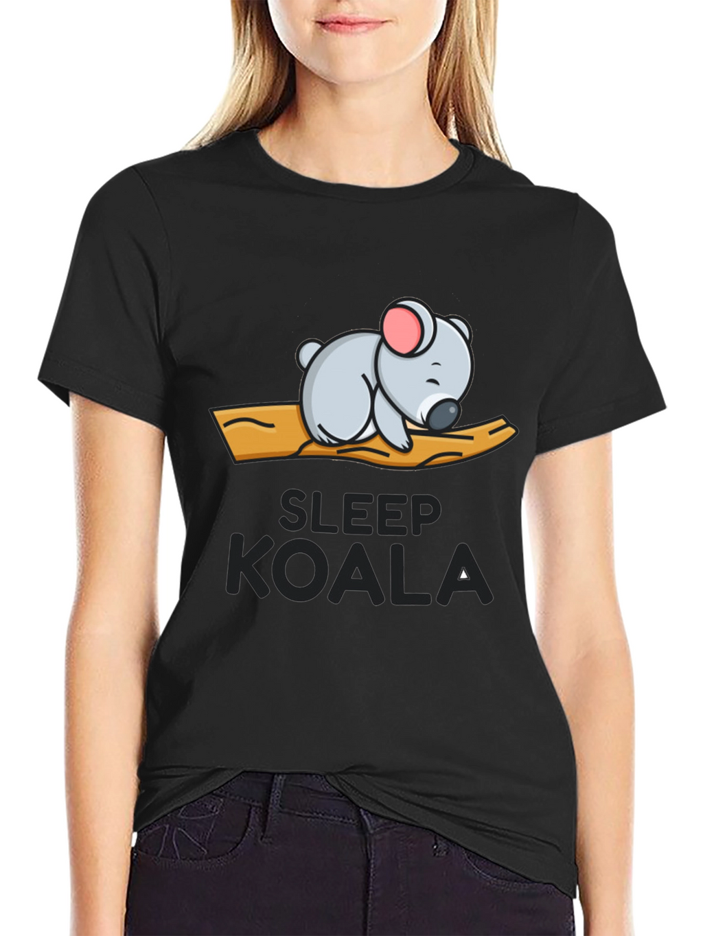 Sleepy Koala Graphic T-Shirt
