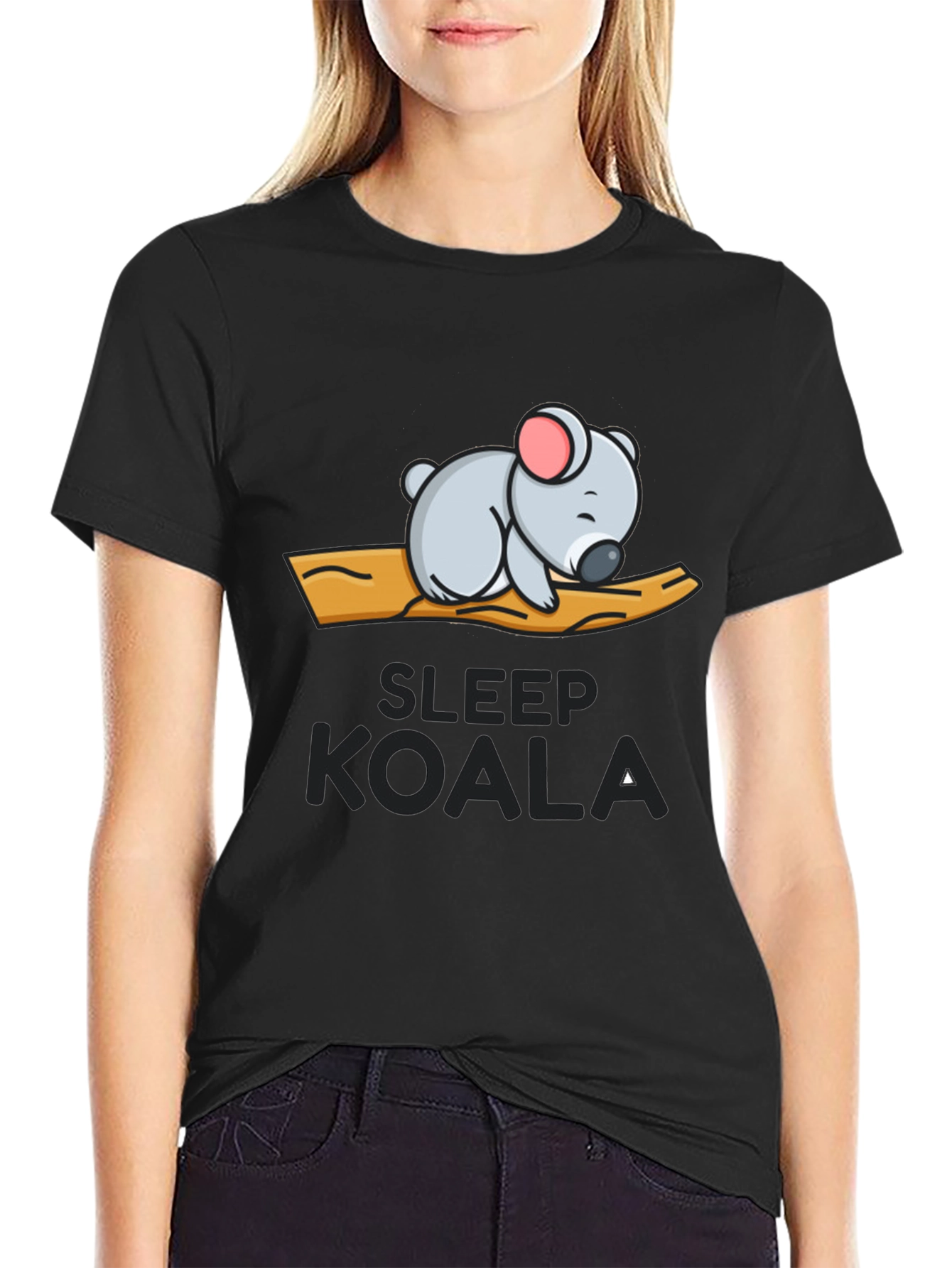 Sleepy Koala Graphic T-Shirt