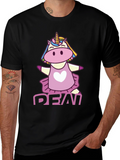 Unicorn Demi Graphic Black T-Shirt