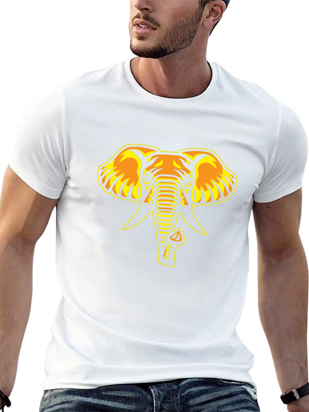 Black Elephant Graphic Tee