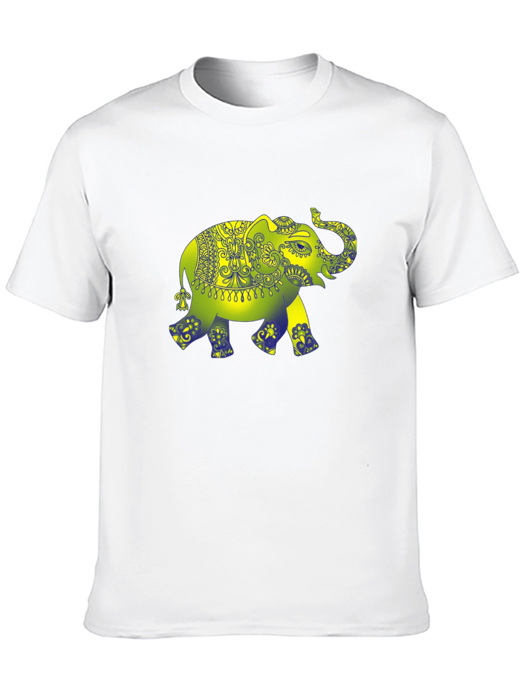 Elephant Graphic Print T-Shirt