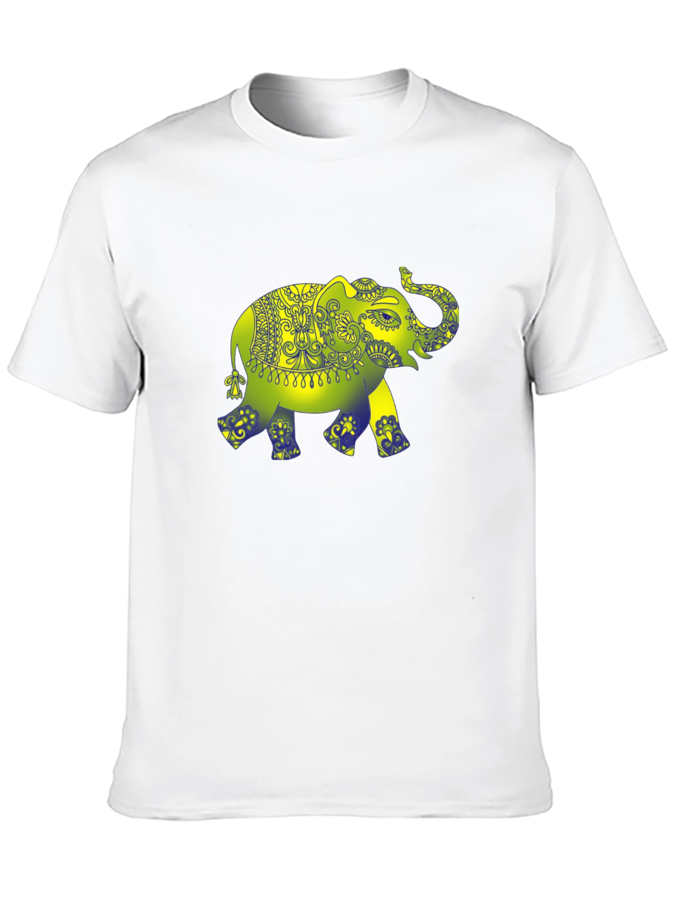 Elephant Graphic Print T-Shirt