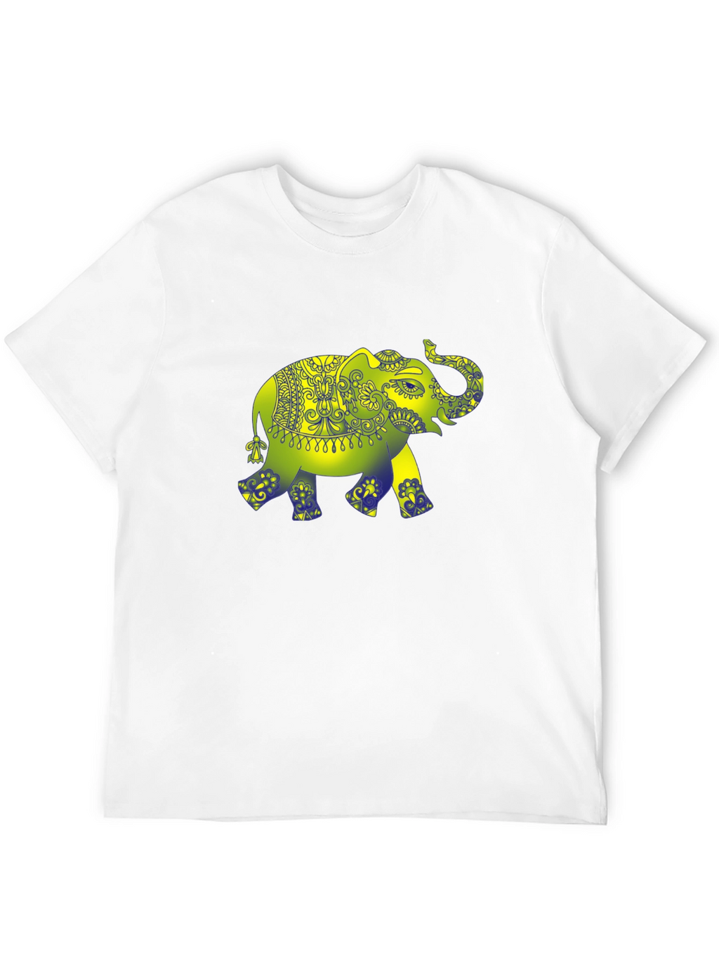 Elephant Graphic Print T-Shirt