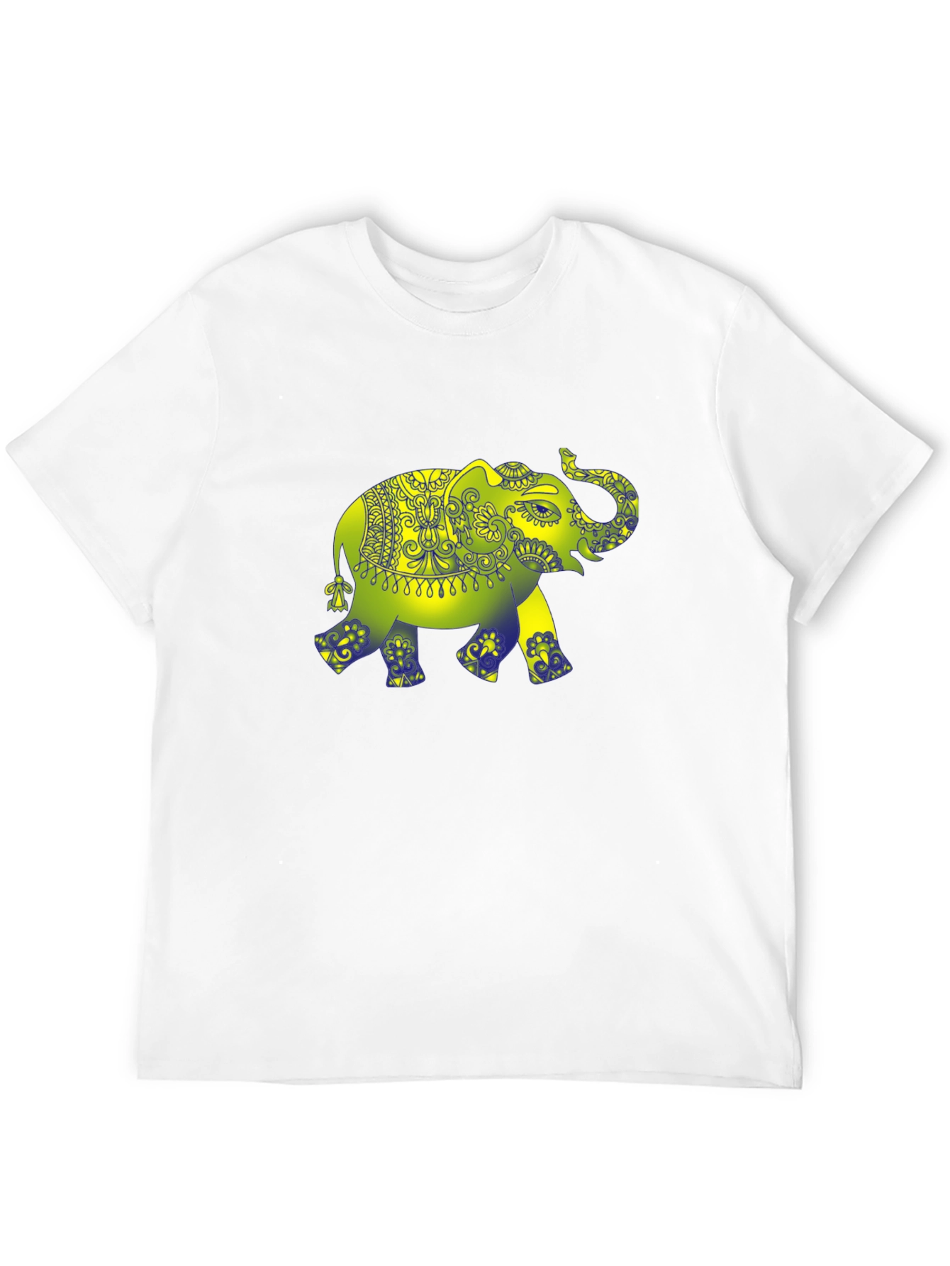 Elephant Graphic Print T-Shirt