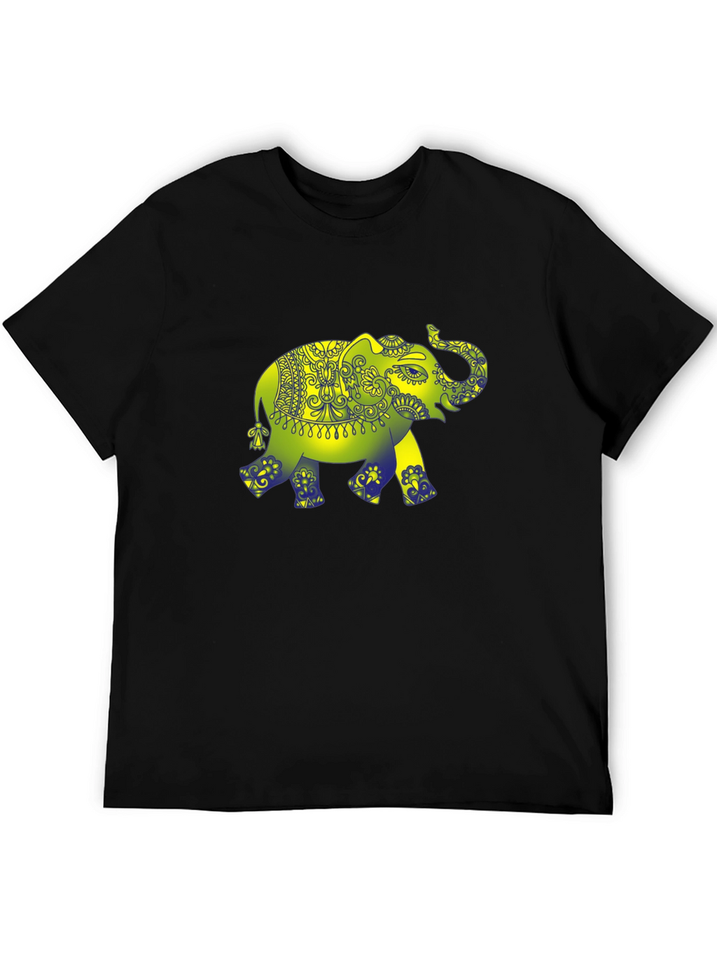 Elephant Graphic Print T-Shirt