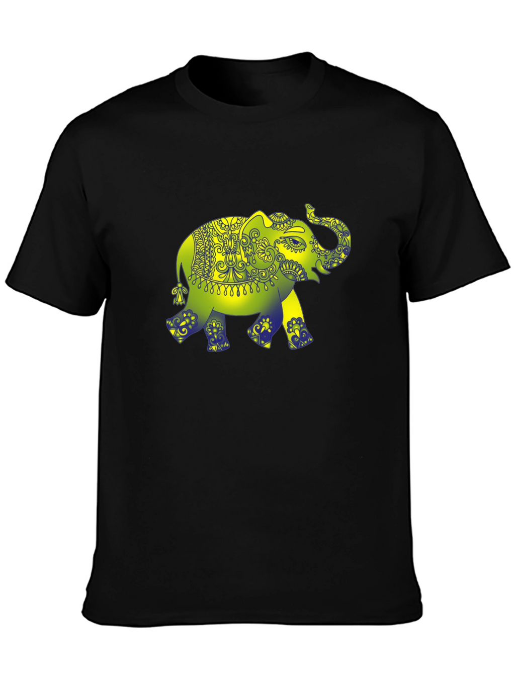 Elephant Graphic Print T-Shirt