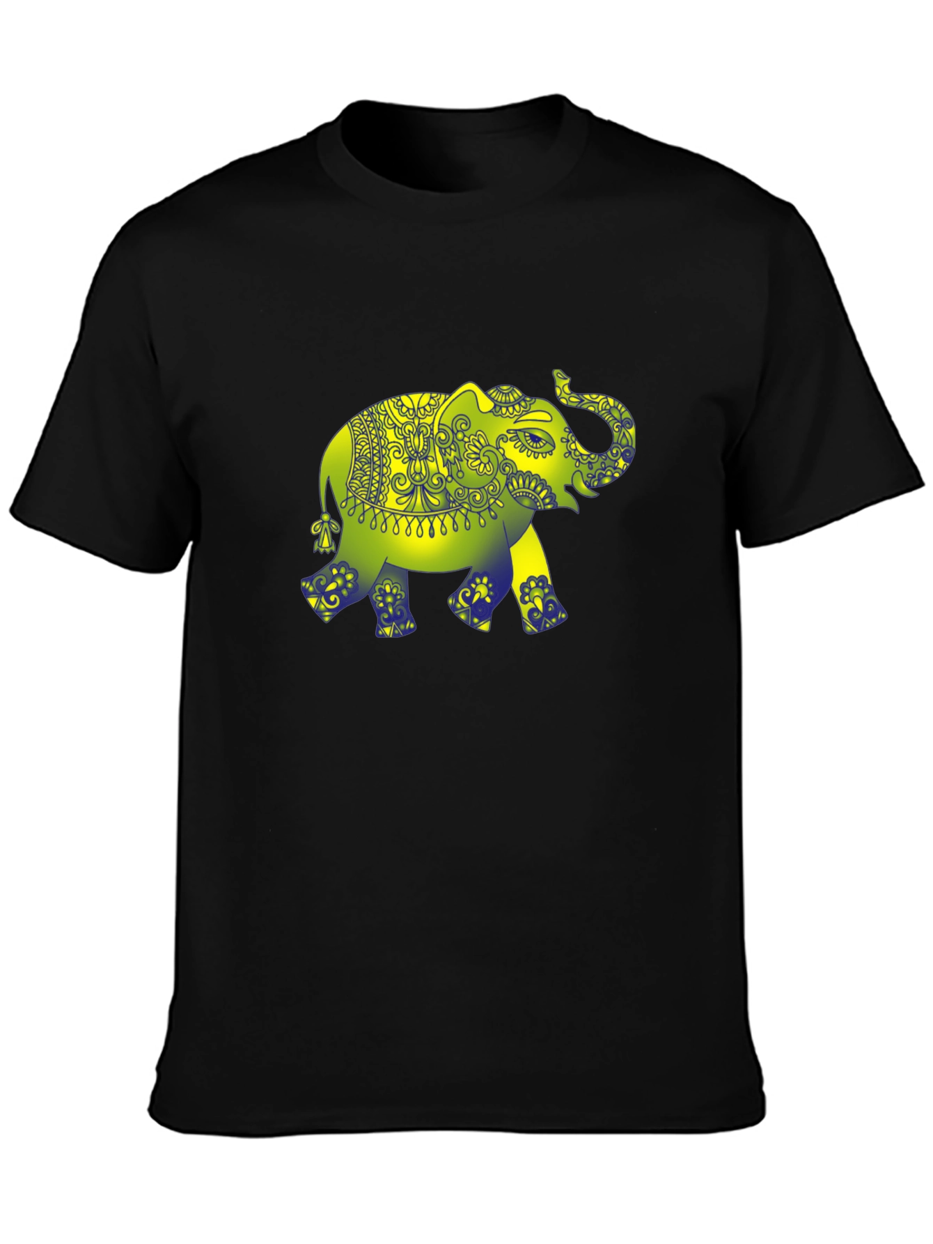 Elephant Graphic Print T-Shirt