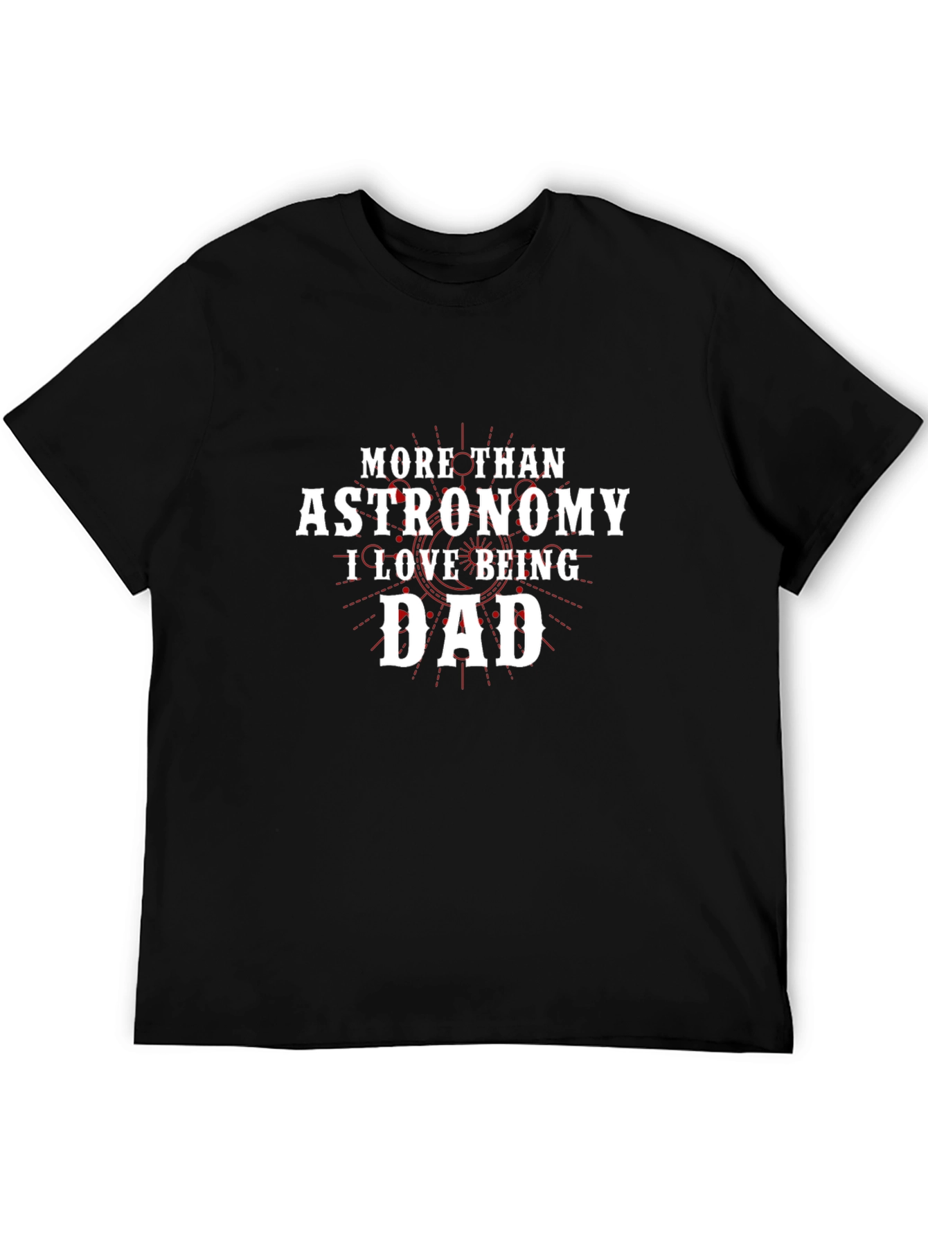 Astronomy Dad Graphic Tee - Black