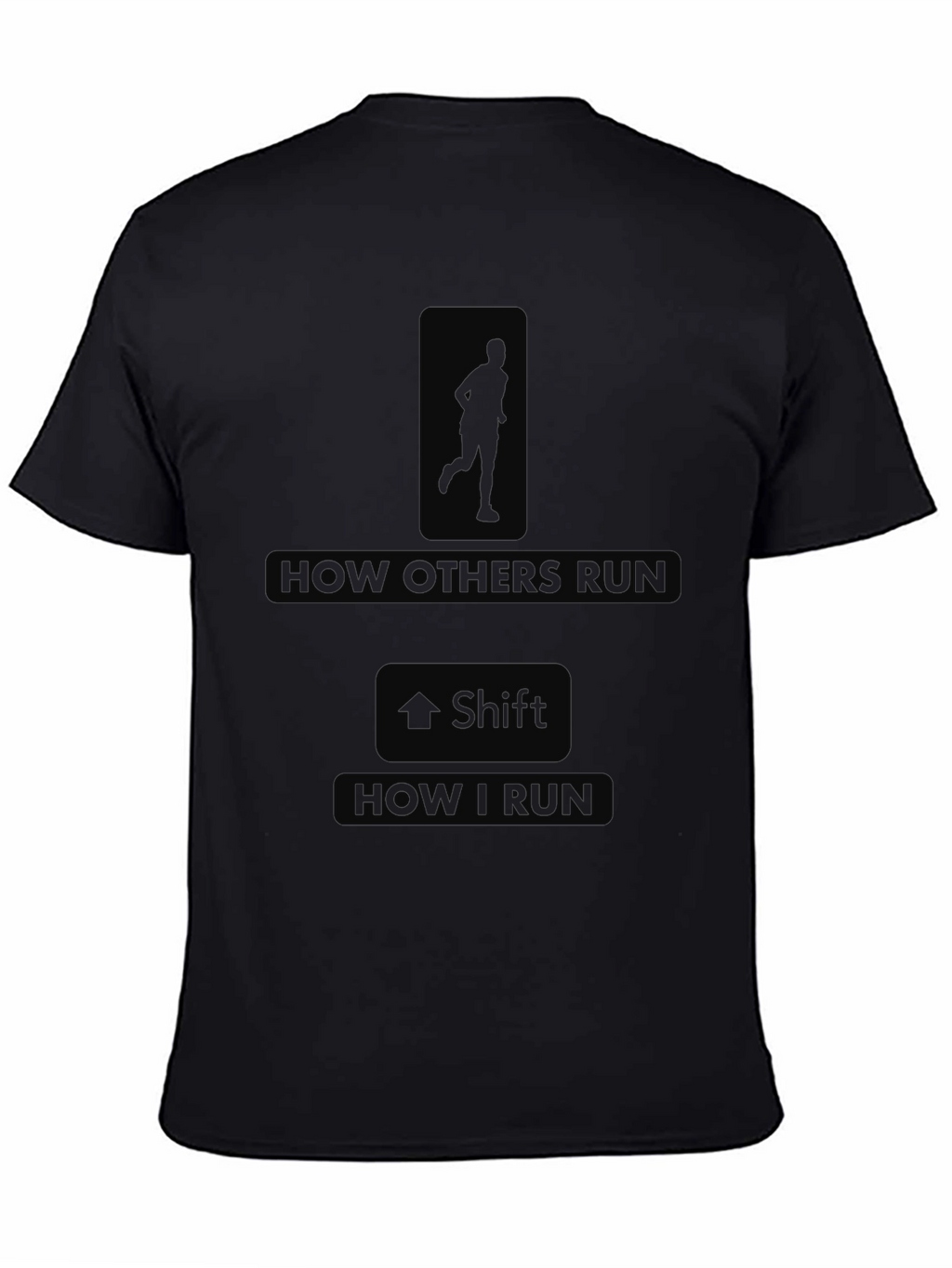 Funny Running T-Shirt - How I Run Design