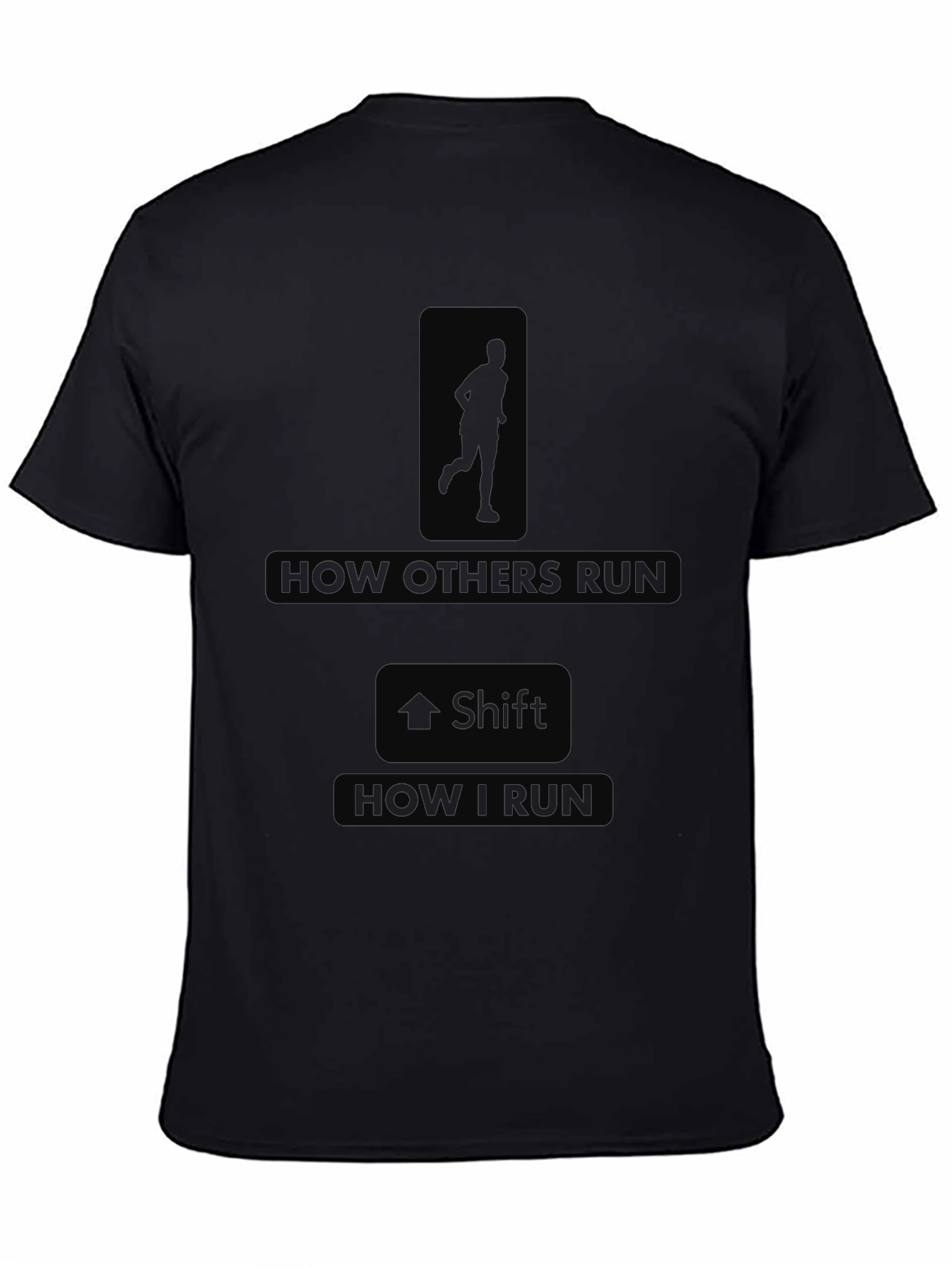 Funny Running T-Shirt - How I Run Design