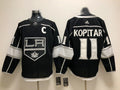 Men's Los Angeles Kings Anze Kopitar #11 Black Home Breakaway Player Jerseys