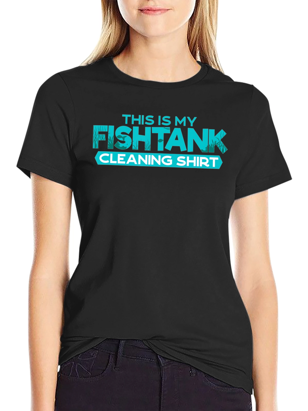 Fish Tank Cleaning Shirt - Novelty Aquarium T-Shirt