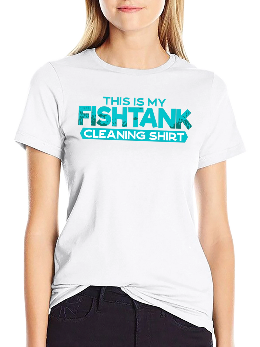 Fish Tank Cleaning Shirt - Novelty Aquarium T-Shirt