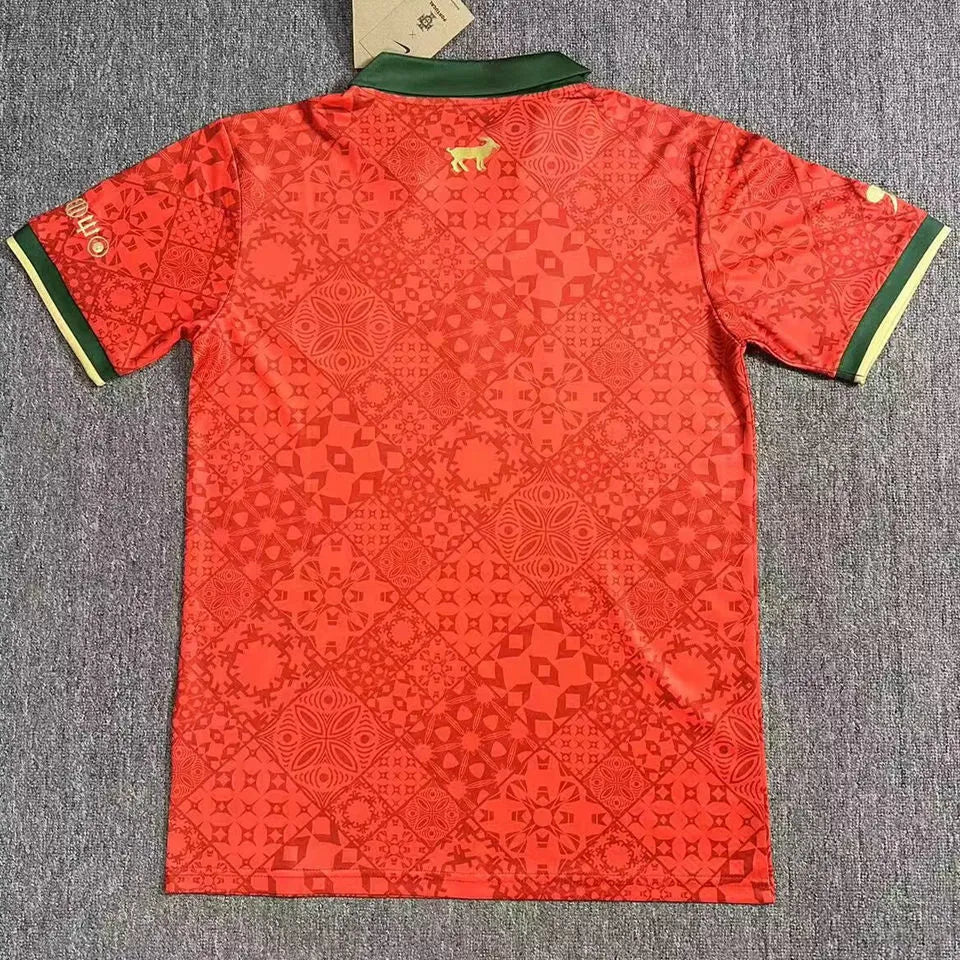 2025 Portugal Red Special Edition Fans Jersey Back