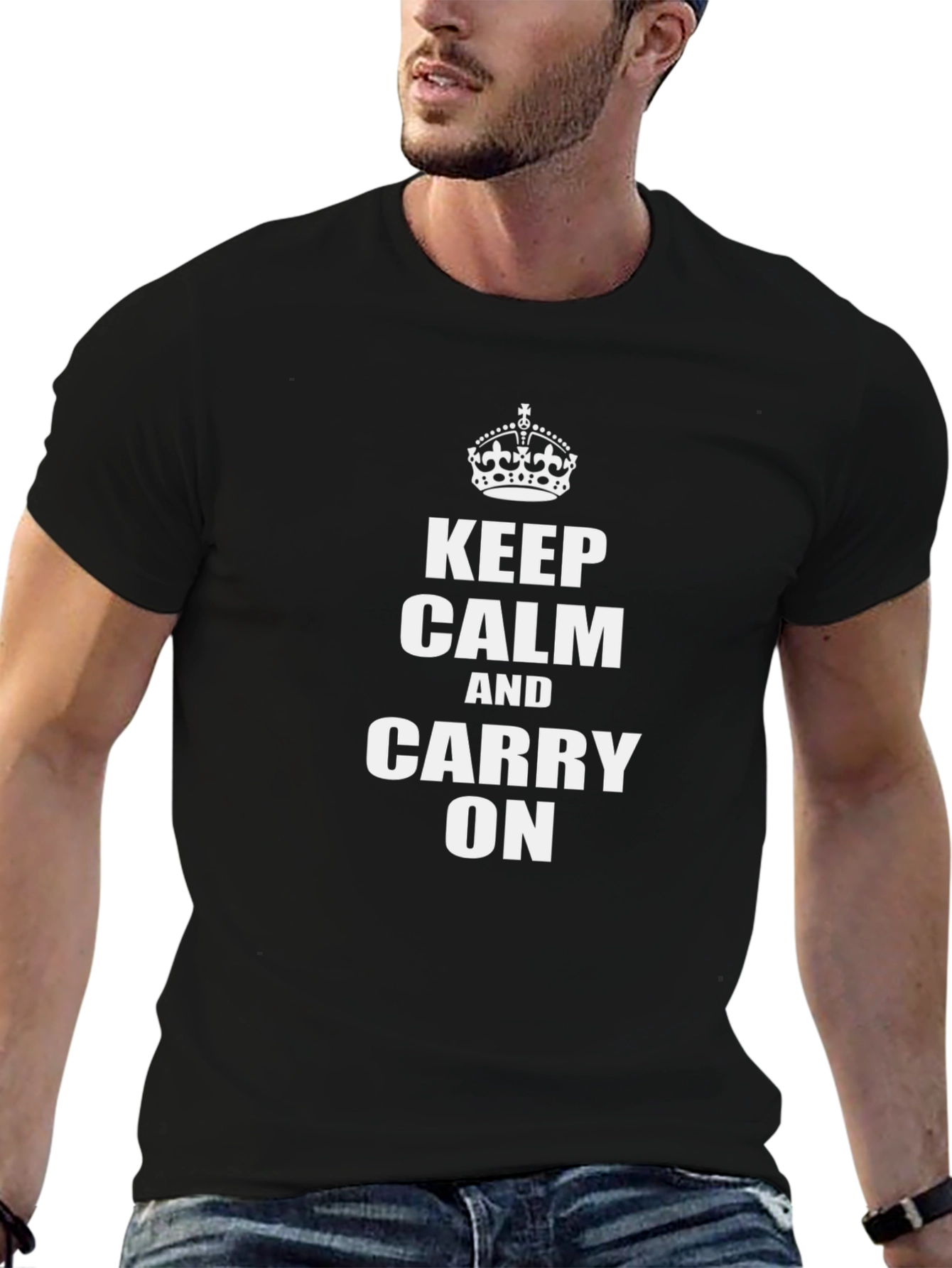 Keep Calm & Carry On Graphic Tee