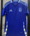 2024/25 Argentina Away Blue Fans Soccer Jersey Front
