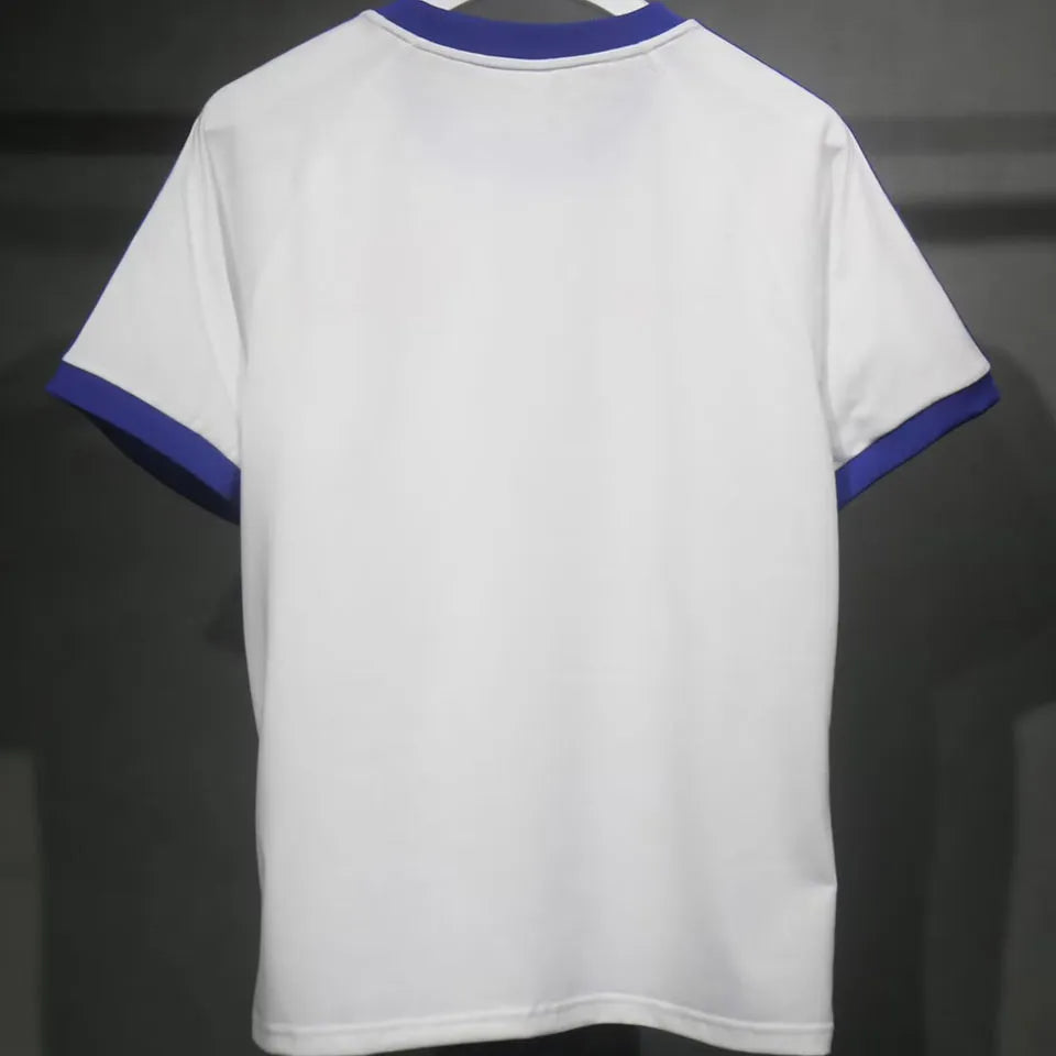 2025 Bellingham x AD White Cotton Retro Style Jersey Back