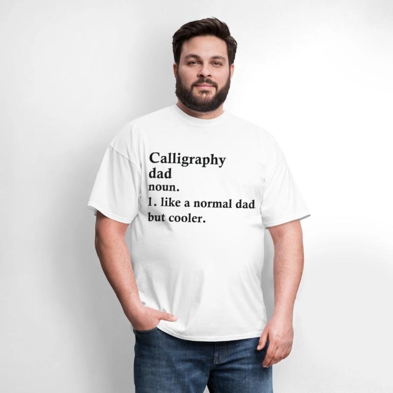 Calligraphy Dad Funny Handwriting Definition
