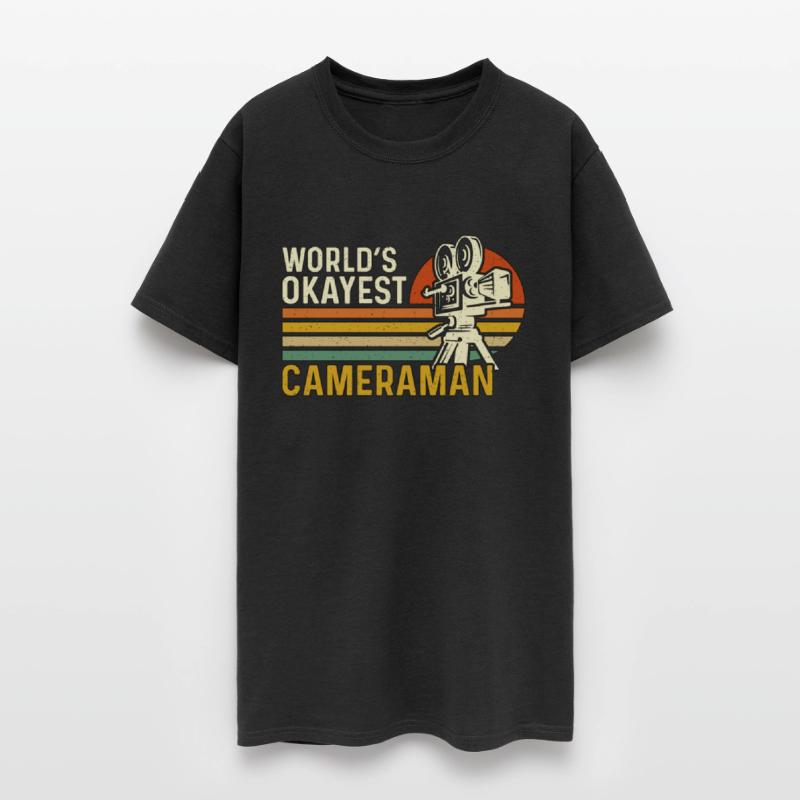 Camera Operator World's Okayest Retro Cameraman