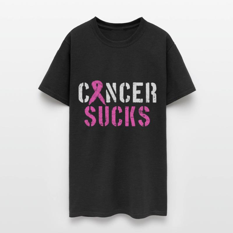 Cancer Sucks Pink Ribbon