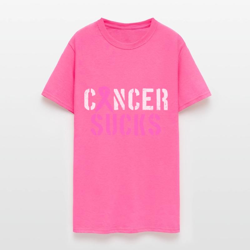 Cancer Sucks Pink Ribbon