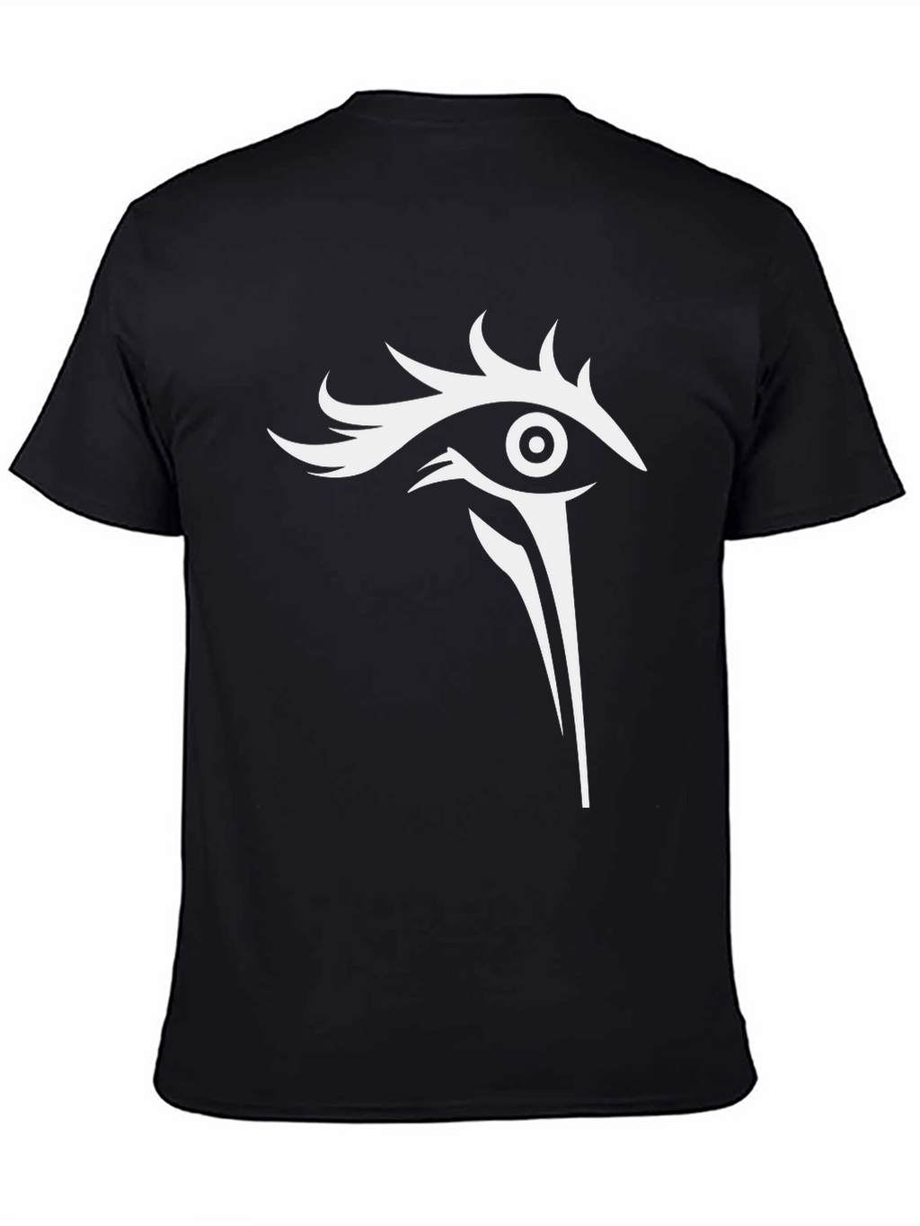 Eye Graphic Black Tee Shirt