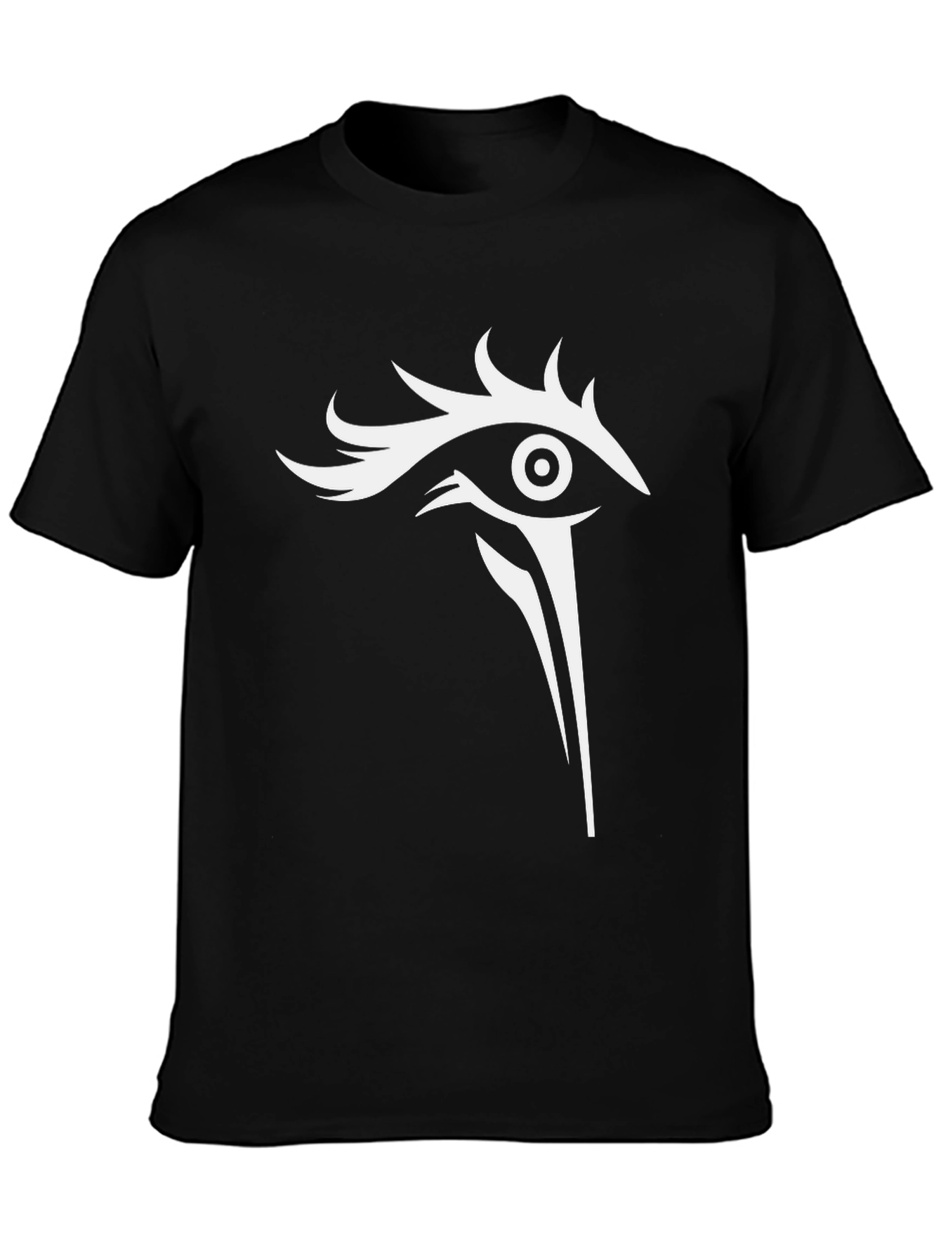 Eye Graphic Black Tee Shirt