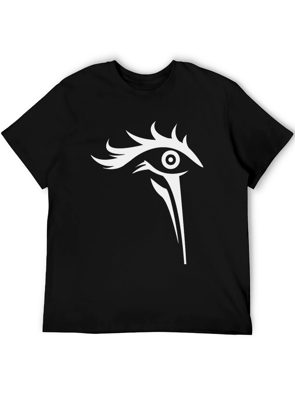 Eye Graphic Black Tee Shirt