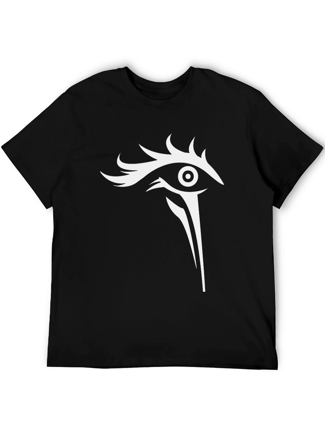 Eye Graphic Black Tee Shirt