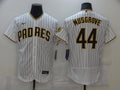 Men's San Diego Padres Joe Musgrove #44 White Stitched Jerseys