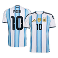 MESSI #10 Argentina Home Soccer Jersey World Cup 2026 Blue&White Front