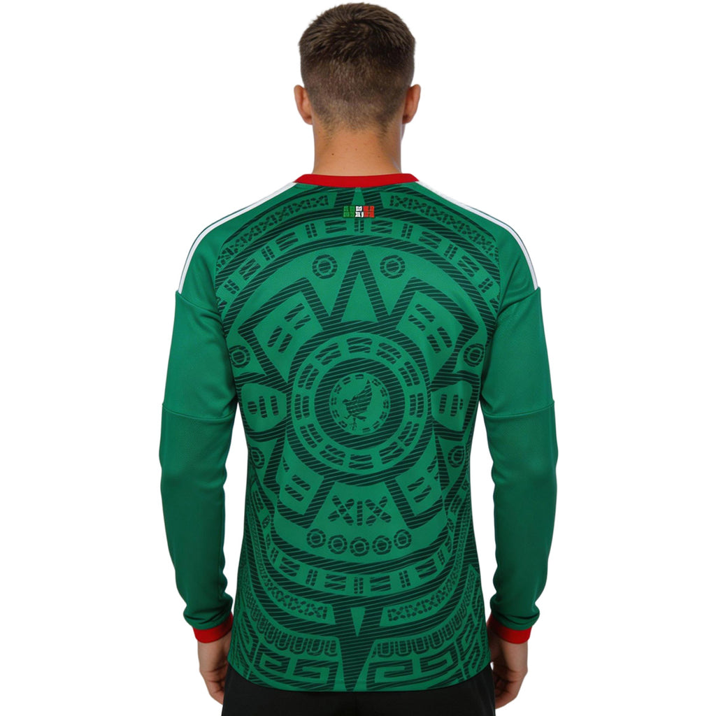 Mexico Home Long Sleeve Jersey World Cup 2026 Back