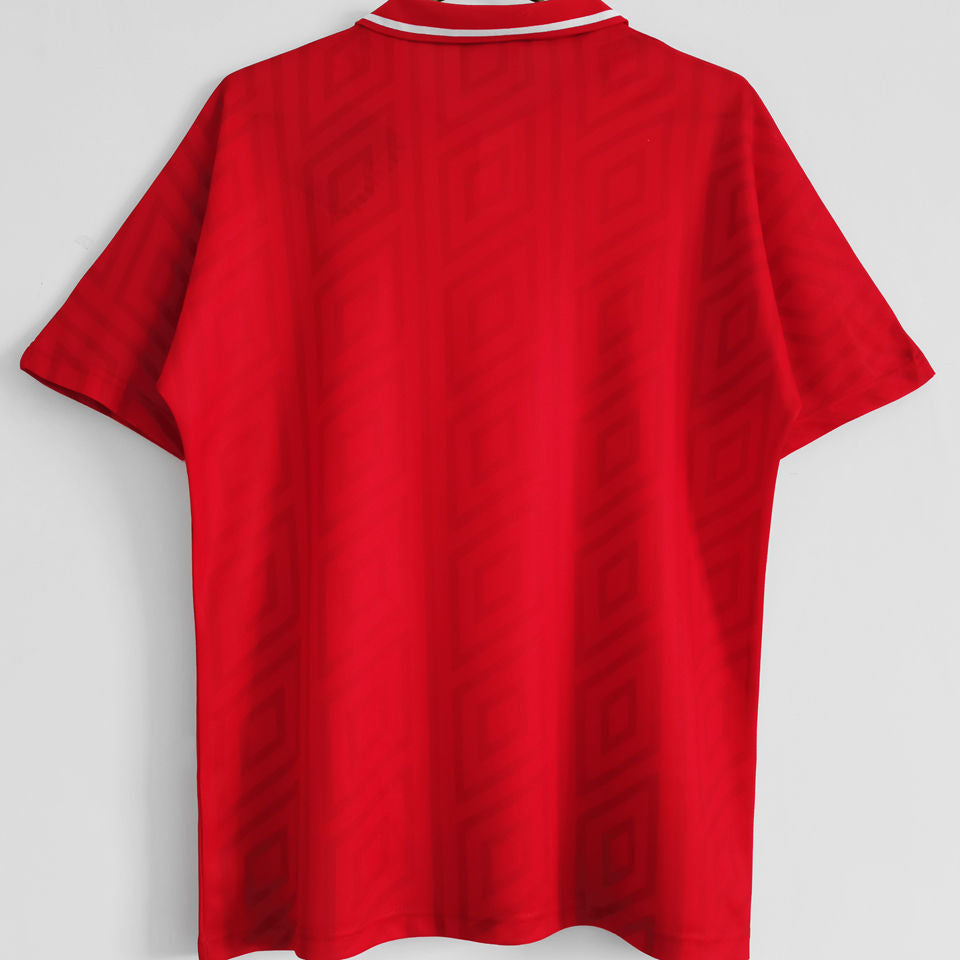 1992/94 Wales Home Red Retro Soccer Jersey Item NO.: 1401784 Back