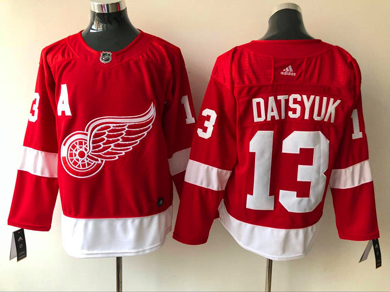 Men's Detroit Red Wings Pavel Datsyuk #13 Red Home Breakaway Player Jerseys