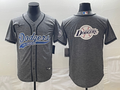 Men's Los Angeles Dodgers Gray Joint Edition Player Jerseys