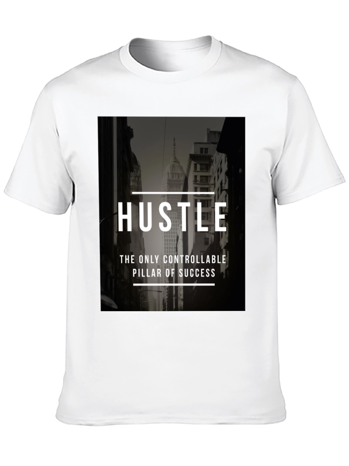 Hustle Graphic Tee - Urban Motivation