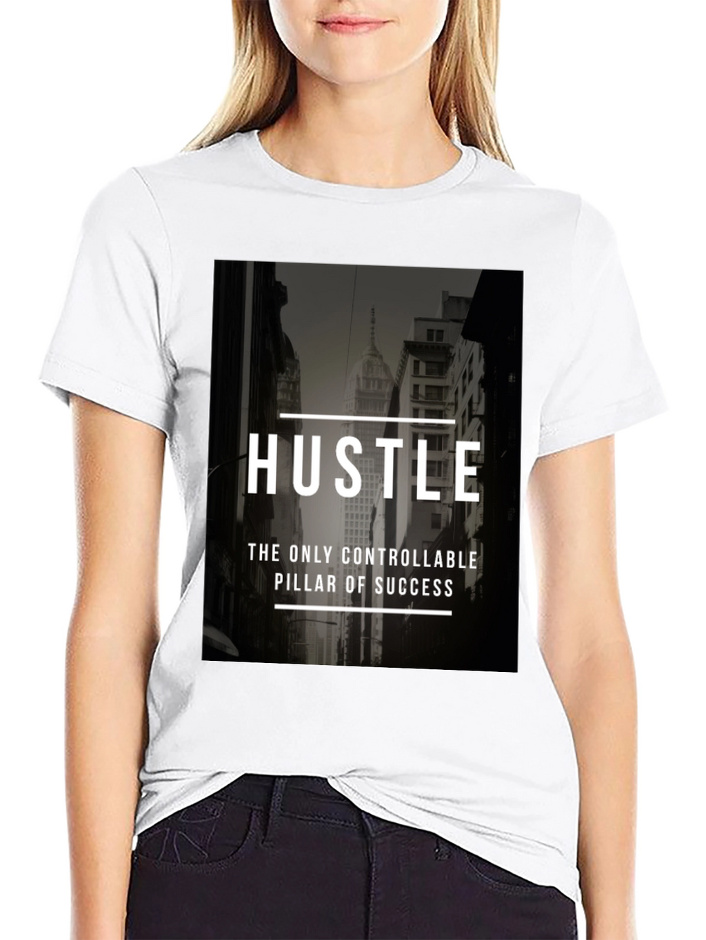 Hustle Graphic Tee - Urban Motivation