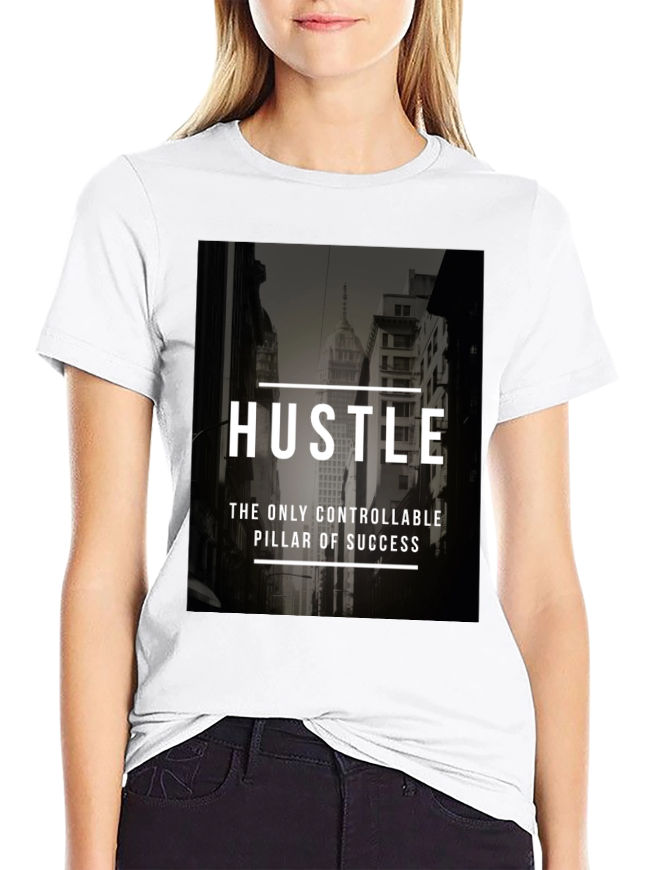 Hustle Graphic Tee - Urban Motivation