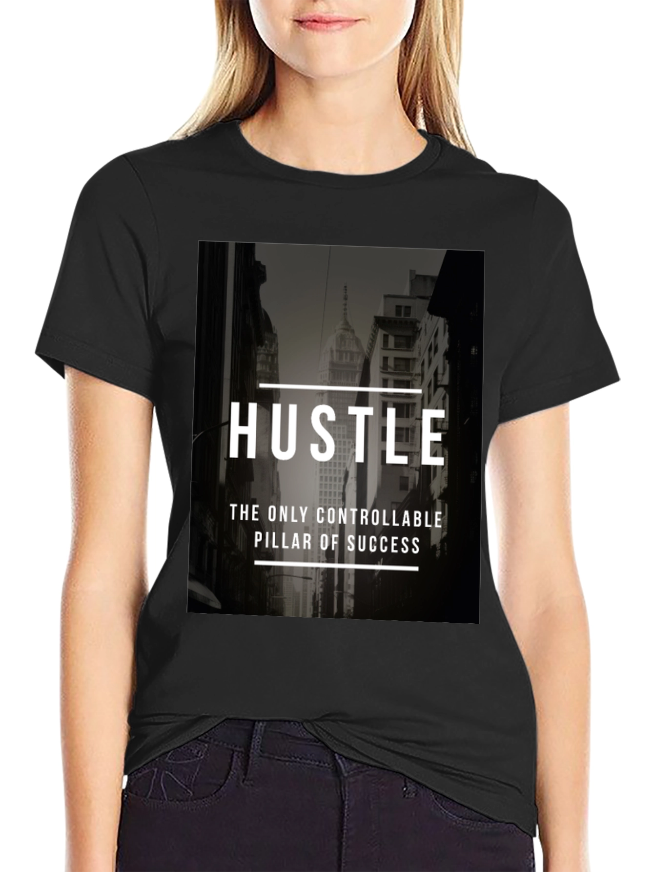 Hustle Graphic Tee - Urban Motivation