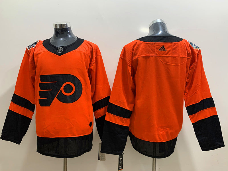 Men's Philadelphia Flyers Orange Blank Player Jerseys