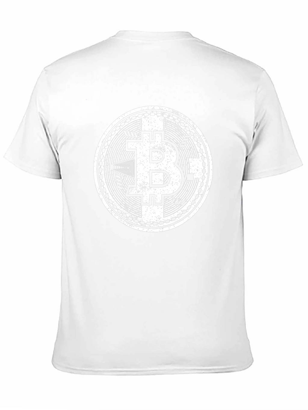 Bitcoin Cryptocurrency Graphic T-Shirt - Black