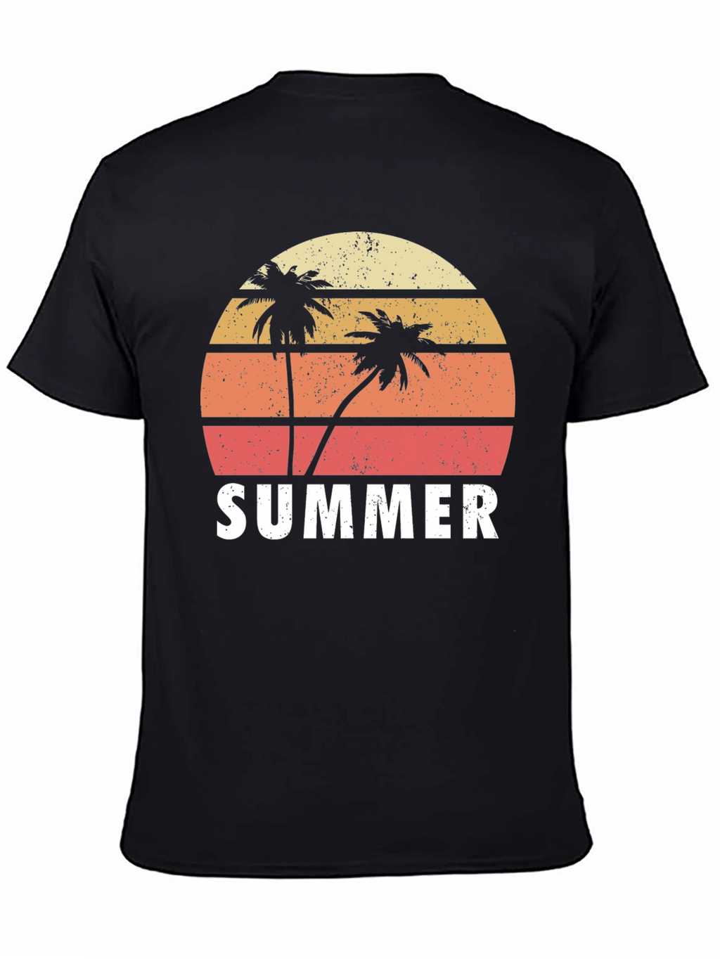 Retro Summer Palm Tree T-Shirt