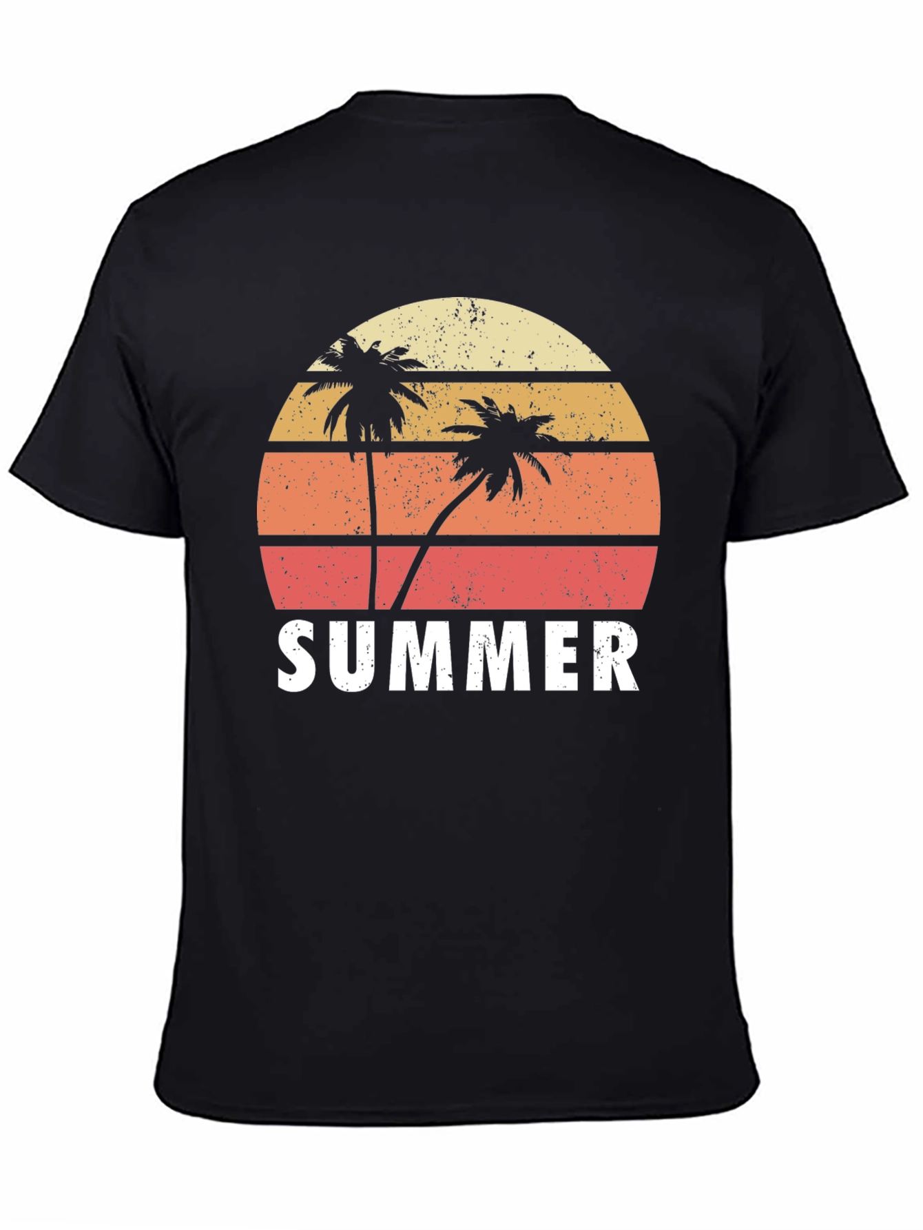 Retro Summer Palm Tree T-Shirt