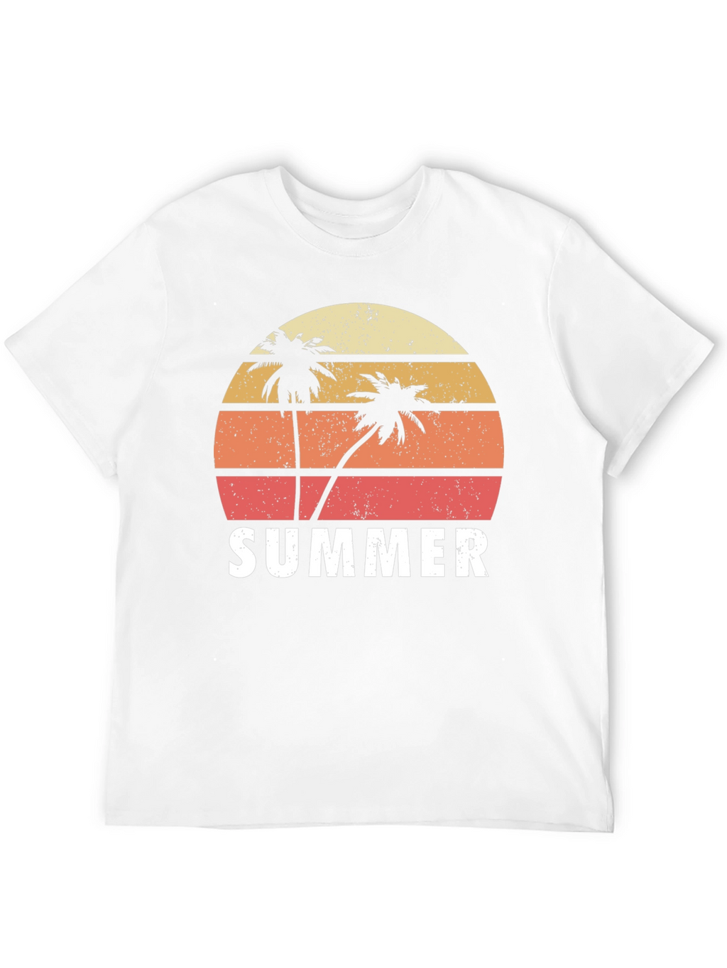 Retro Summer Palm Tree T-Shirt