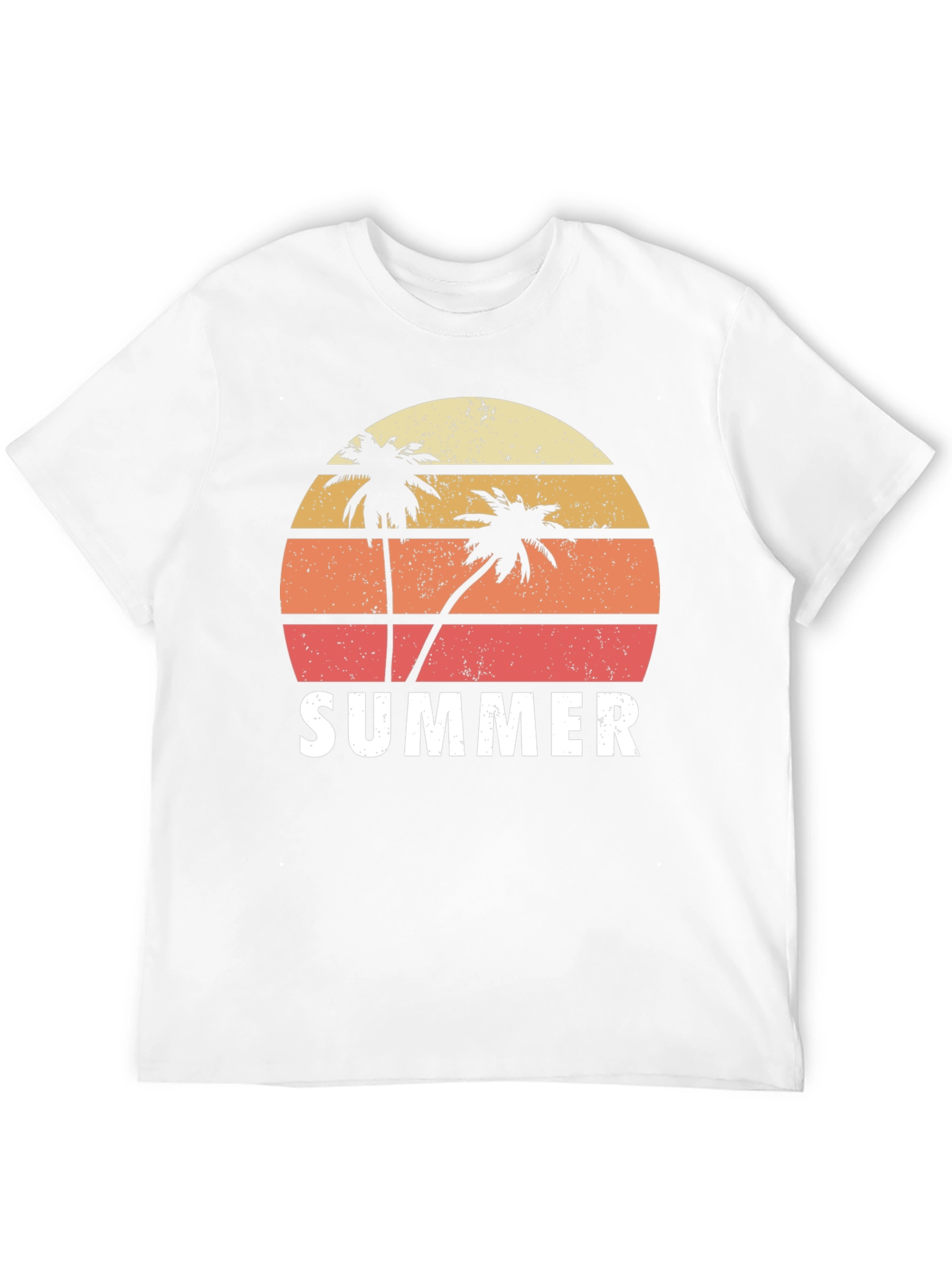 Retro Summer Palm Tree T-Shirt