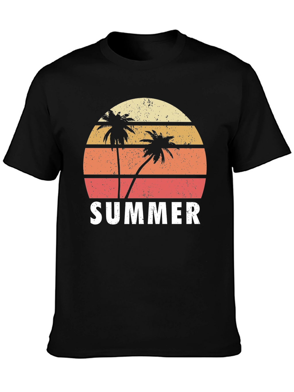 Retro Summer Palm Tree T-Shirt