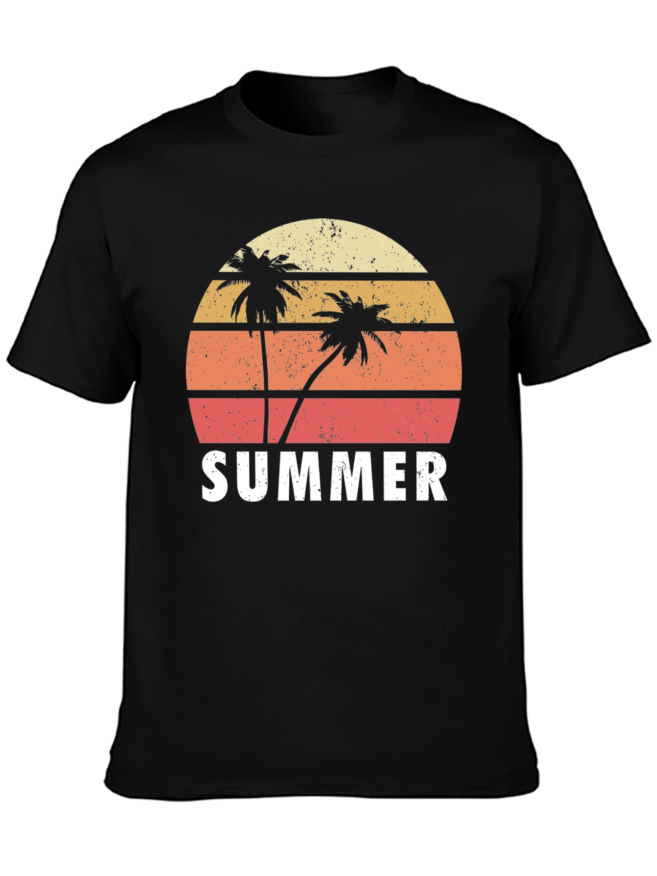 Retro Summer Palm Tree T-Shirt